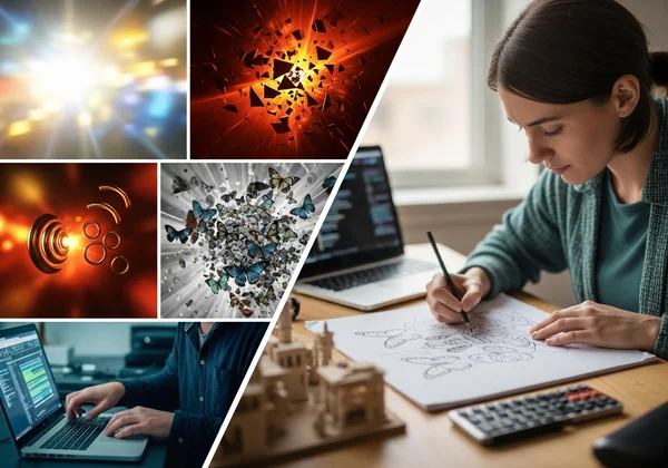 Image showing sensory sensitivity and a joyful special interest.