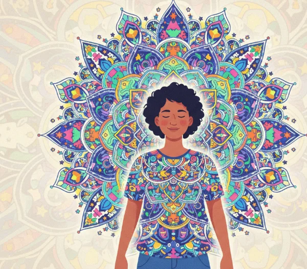 Woman embracing her autistic neurodiversity