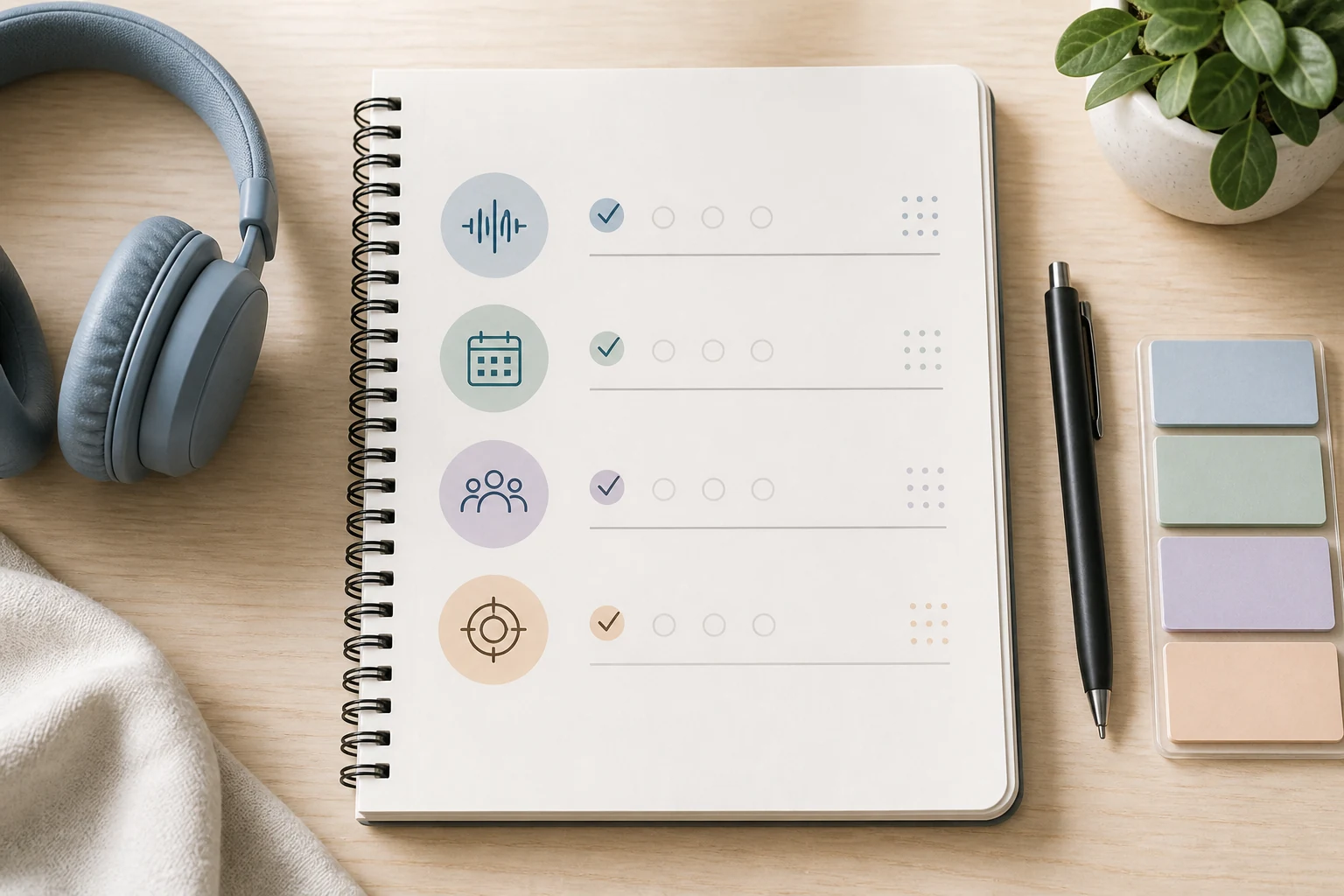 Autistic traits self-reflection checklist